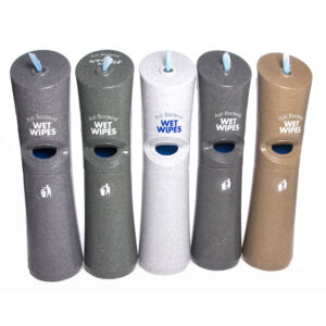 Stone Finish Wet Wipe Station