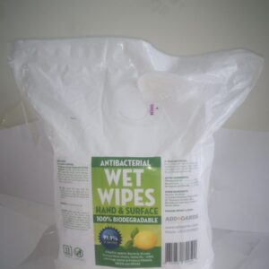 Biodegradable re-fill wipes (for the Wet Wipe Station)