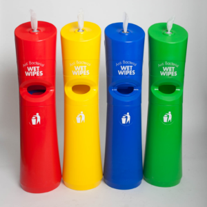 Wet Wipe Station – different colours